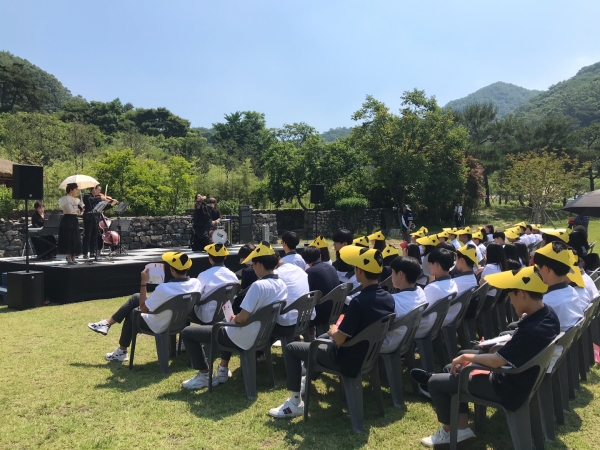 지난 단재신채호선생생가지_일칸토(성악공연).