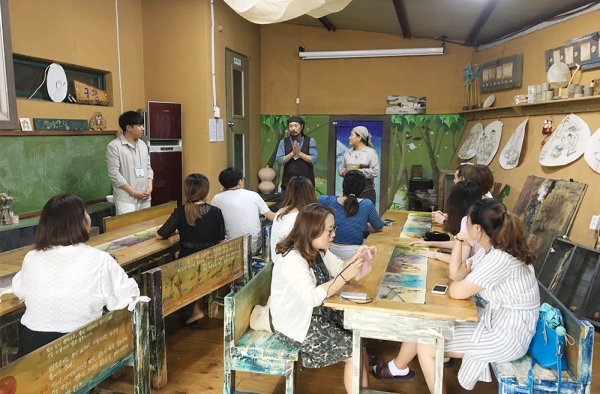 중국 자유 여행객초청 팸투어 추진 (한지공예 체험)