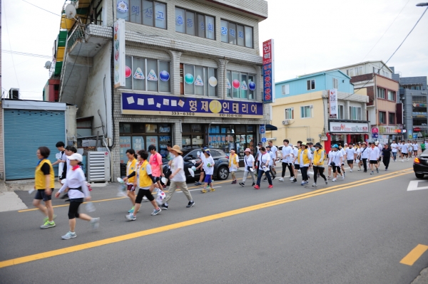 15일 한마음 걷기대회 개최 모습