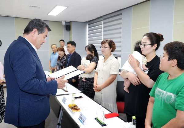 다자녀가정 지원 위한 자매결연식