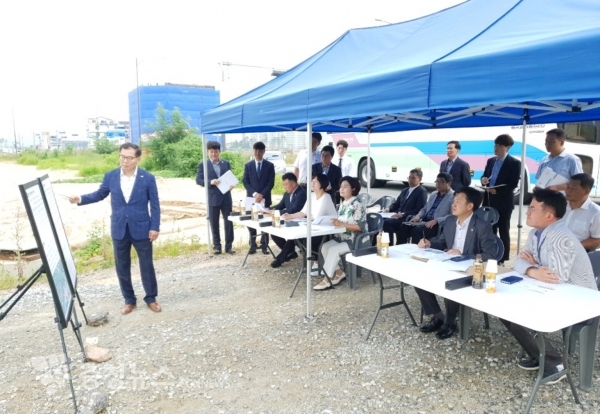 충남형 더 행복한 주택 사업지 현장방문