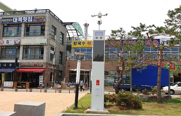 삽교호 공원 타워형 CCTV