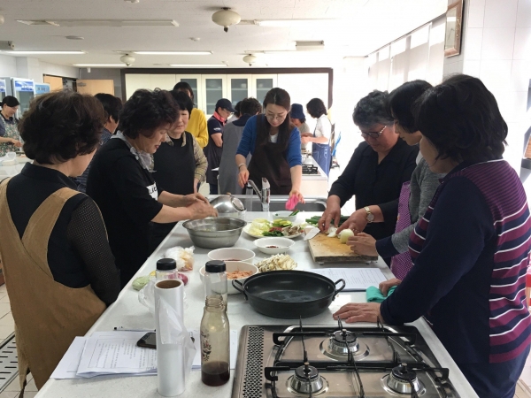 금산군, 상반기 생활문화 여성교육 모습