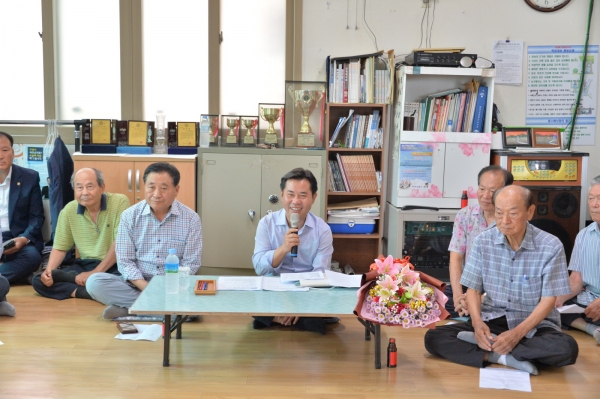 부여읍 동남3리 경로당 방문