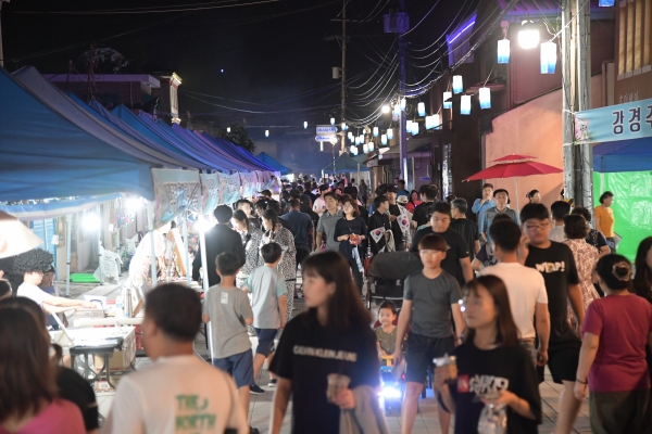 강경 문화재 야행 모습