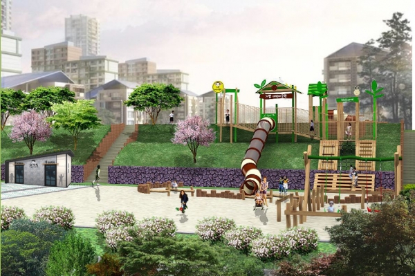 가팔어린이공원 조감도