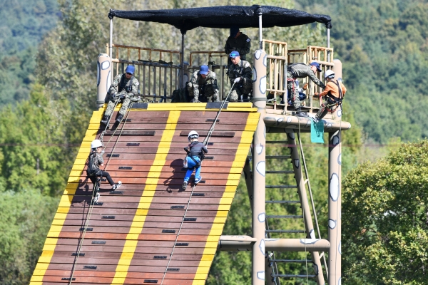 지난해 아빠와 함께하는 1박2일 병영체험