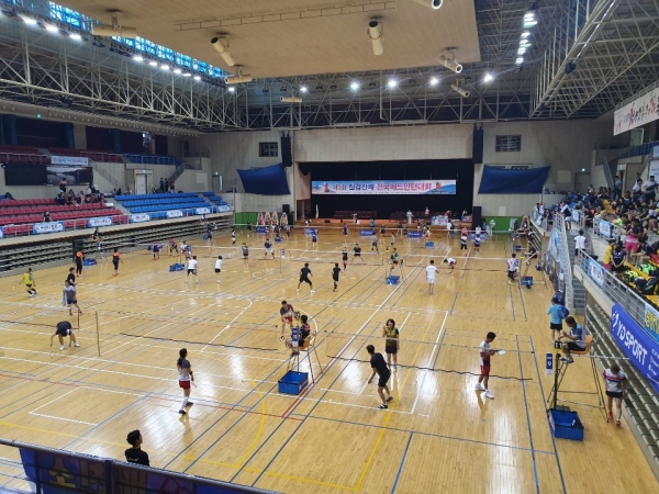 제5회 칠갑산배 전국 배드민턴대회 성공 개최
