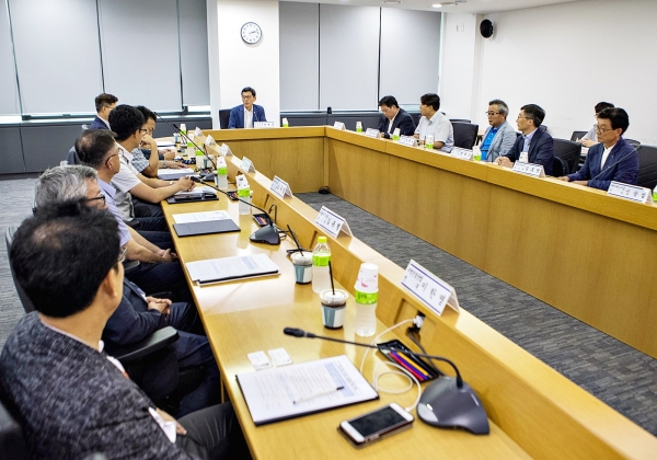 한국농어촌공사 강병문 기반조성이사는 신기술개발업체와 신기술 활성화 위한 간담회 개최