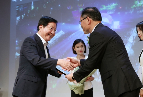 대한민국 빅데이터 축제 시상식 모습