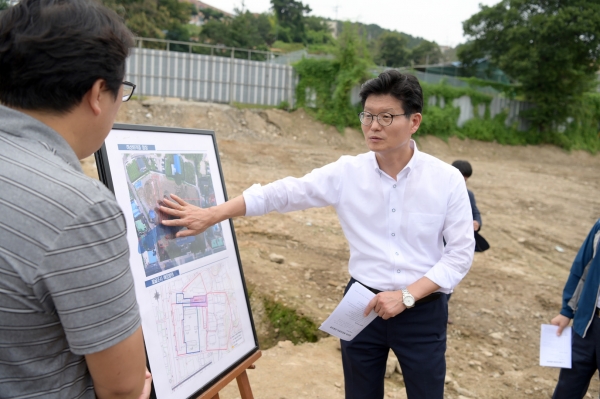 김정섭 공주시장, 구)공주의료원 현장방문