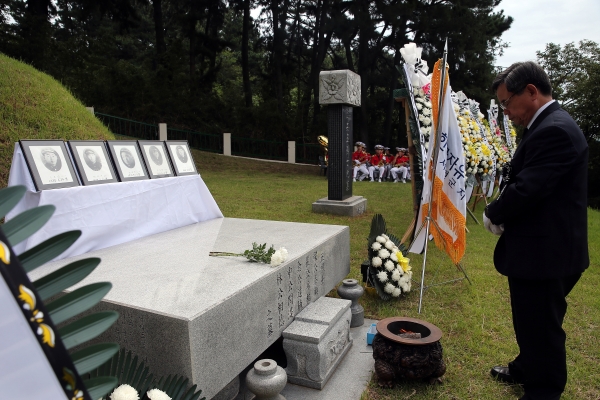 제69주년 반공 오열사 추모제 개최