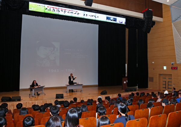 지난 2018 상록문화제 황석영 작가 특강