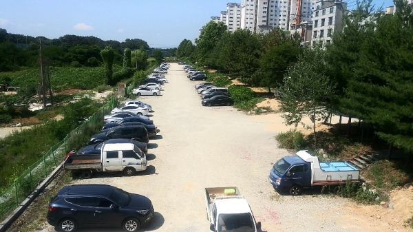 복운3리 주차장 환경개선 전 사진