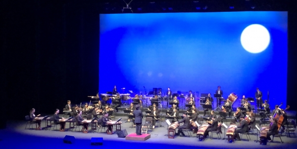 국립충청국악원 공주 유치 기원 희망 연주회 개최 모습