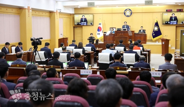 서산시의회, 제243회 제1차 정례회  / 충청뉴스 최형순 기자