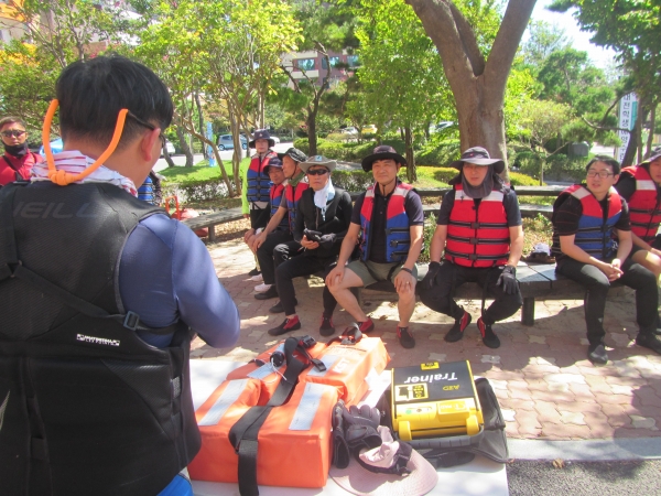 대전학생해양수련원 직원연수 모습