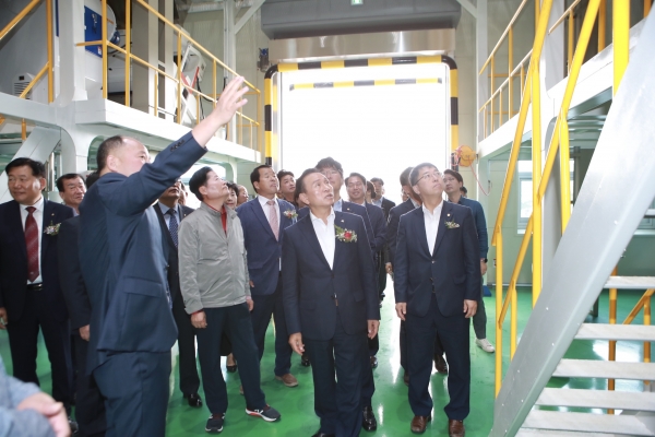 고품질 쌀 유통활성화 사업 준공식 (시설물 관람)