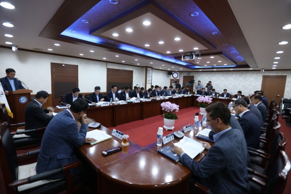 청양군, 내년도 시책구상 보고회 개최