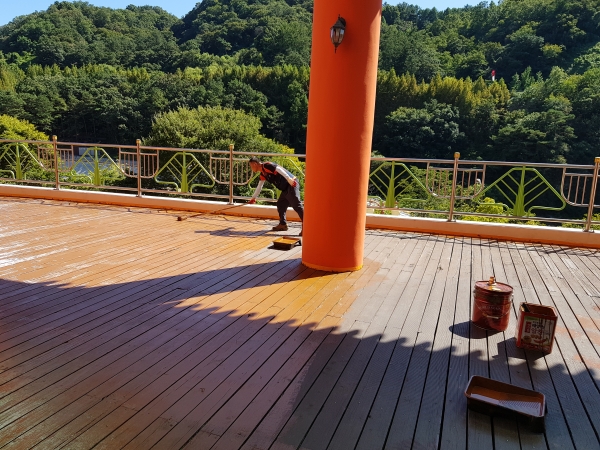 축제 준비 한창인 중구 - 뿌리공원 단장