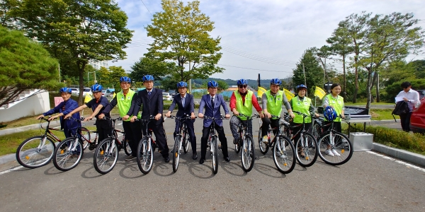 자전거순찰대 발대