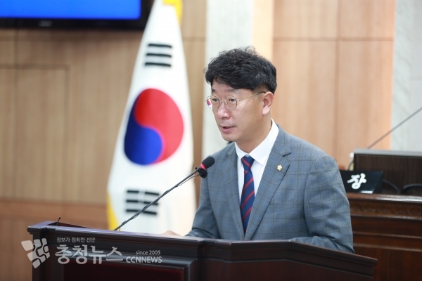 노승천 의원 5분 발언 / 충청뉴스 최형순 기자