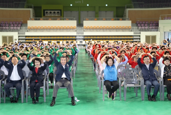 제6회 보령시 문해한마당 모습