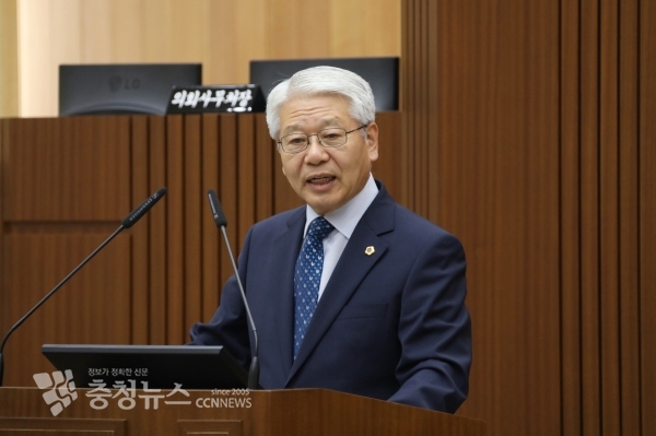 서금택 세종시의회 의장 / 충청뉴스 최형순 기자