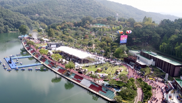 효문화뿌리축제장 전경