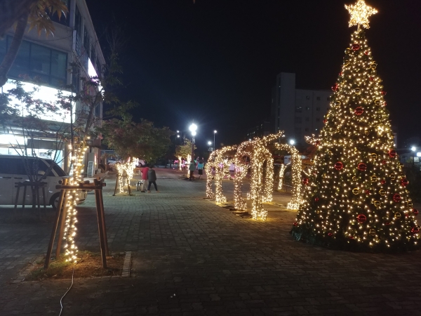 금암동 LED경관조명 설치