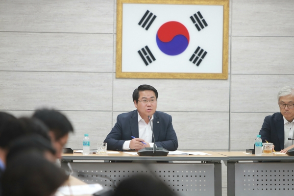 10월 확대간부회의 개최 모습