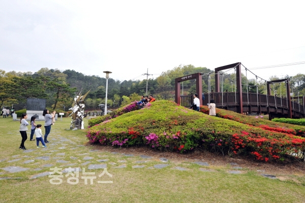 예당관광지 전경