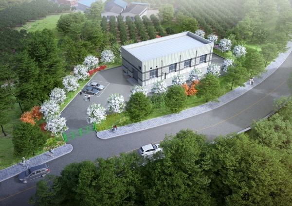 2020년 음봉지구 농어촌생활용수개발사업 가압장 조감도