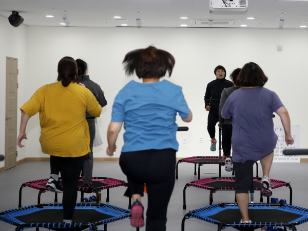 ‘비만탈출교실’ 모습.