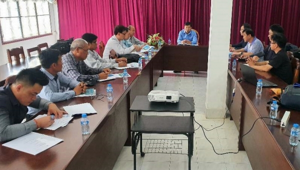 라오스 시엔꽝저수지 안전점검 지원팀은 오는 10일까지 안전점검을 지원하고 안전기술분야 담당자와 기술교류를 추진한다