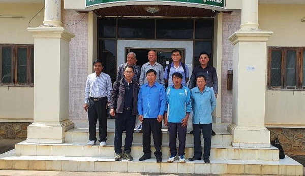 시엔꽝주 안전분야 관련 담당자와 기념사진