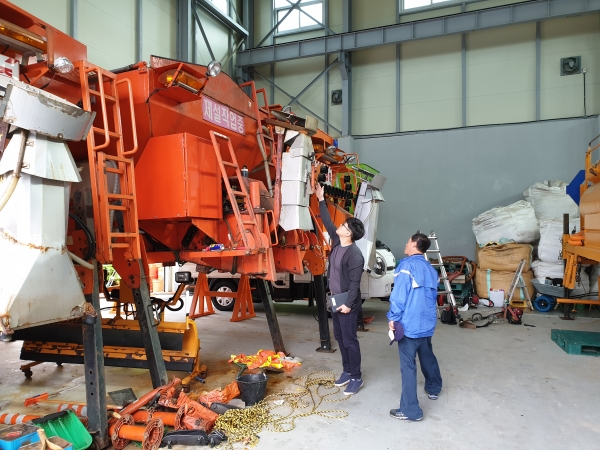 겨울철 자연재난대비  일제정비 모습