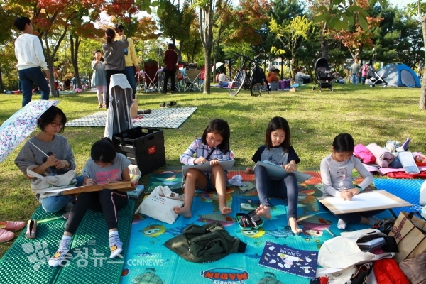 계룡장학재단 제10회 유림공원 사생대회