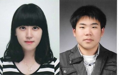 건설환경공학과 박송이(왼쪽), 방현태(오른쪽) 대학원생