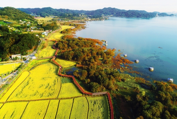 예산군, 19일 예당호 느린호수길 개통