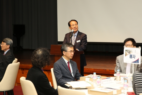 2학기 학부모초청 총장간담회 개최 모습