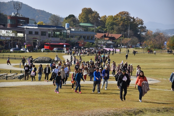 작년 제2회 워킹페스타 in 백제 주요장면