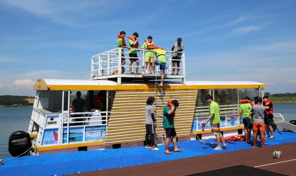 ‘청소년 안전체험교육’ 모습.