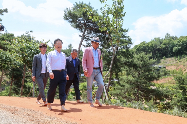 삼선산수목원 황톳길 개통식 (6월 11일)