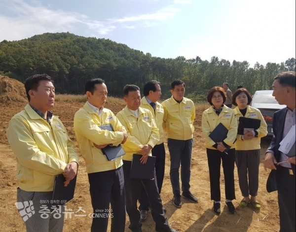 복지문화위원회 현장방문(메밀밭조성사업지-구성동)