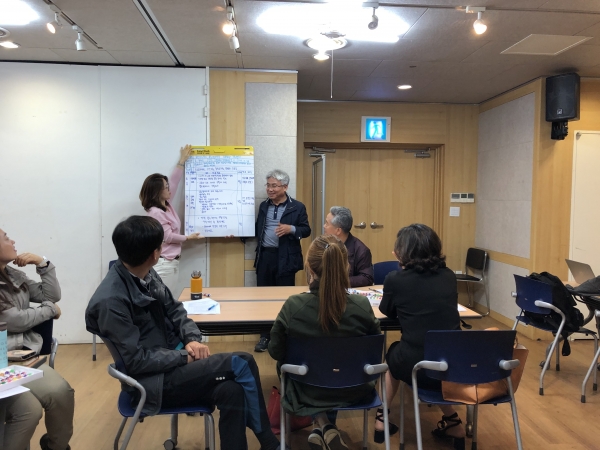 4주간의 자연환경해설사 역량강화교육 실시 모습