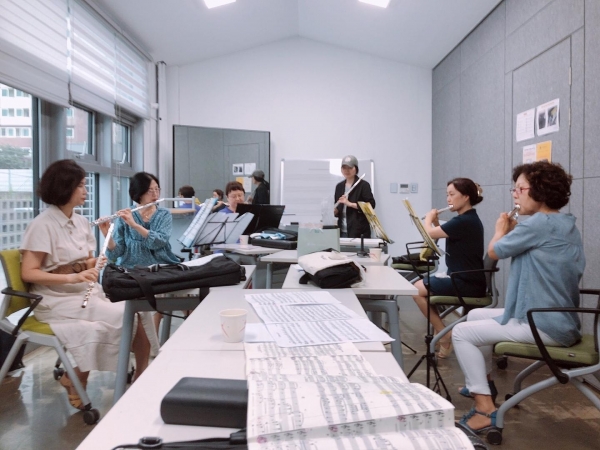 아산시 1인 1악기 갖기 운동, 배방플롯앙상블(플루트) 동아리