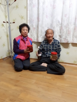 생활개선청양군연합회, 6년째 사랑의 전통장 나눔행사