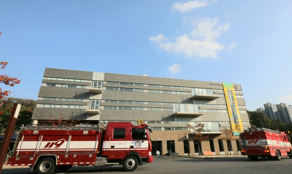 31일 ‘2019 재난대응 안전한국훈련 통합현장훈련’의 일환으로 대학교 가스폭발∙대형화재 현장대응훈련 실시