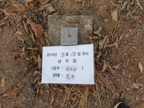 국가 기준점_삼각점 공주404